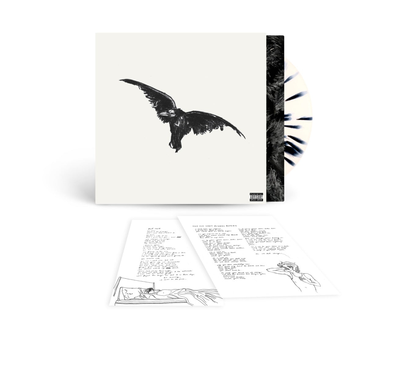 Conan Gray - Kid Krow, Decomposed (5 Year Anniversary) [Black/White Splatter Lp]