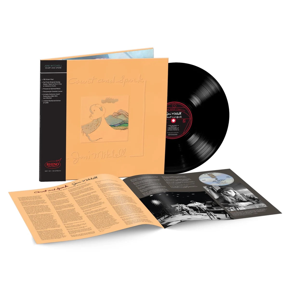 Joni Mitchell - Court And Spark (Rocktober '26) (Rhino Hi-Fi 180 Gram Vinyl)