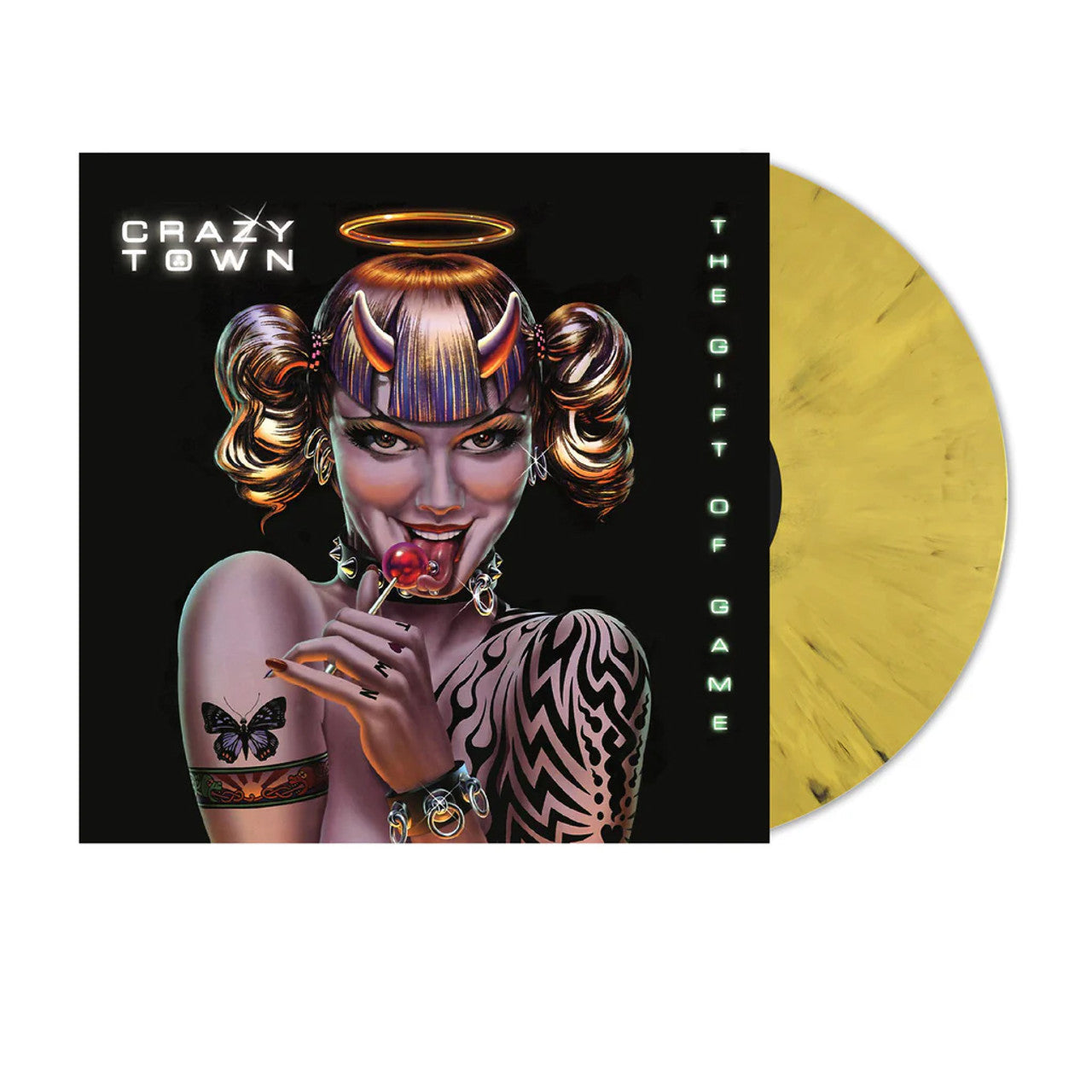 Order Crazy Town - The Gift of Game: 25th Anniversary (Yellow Butterfly Vinyl)