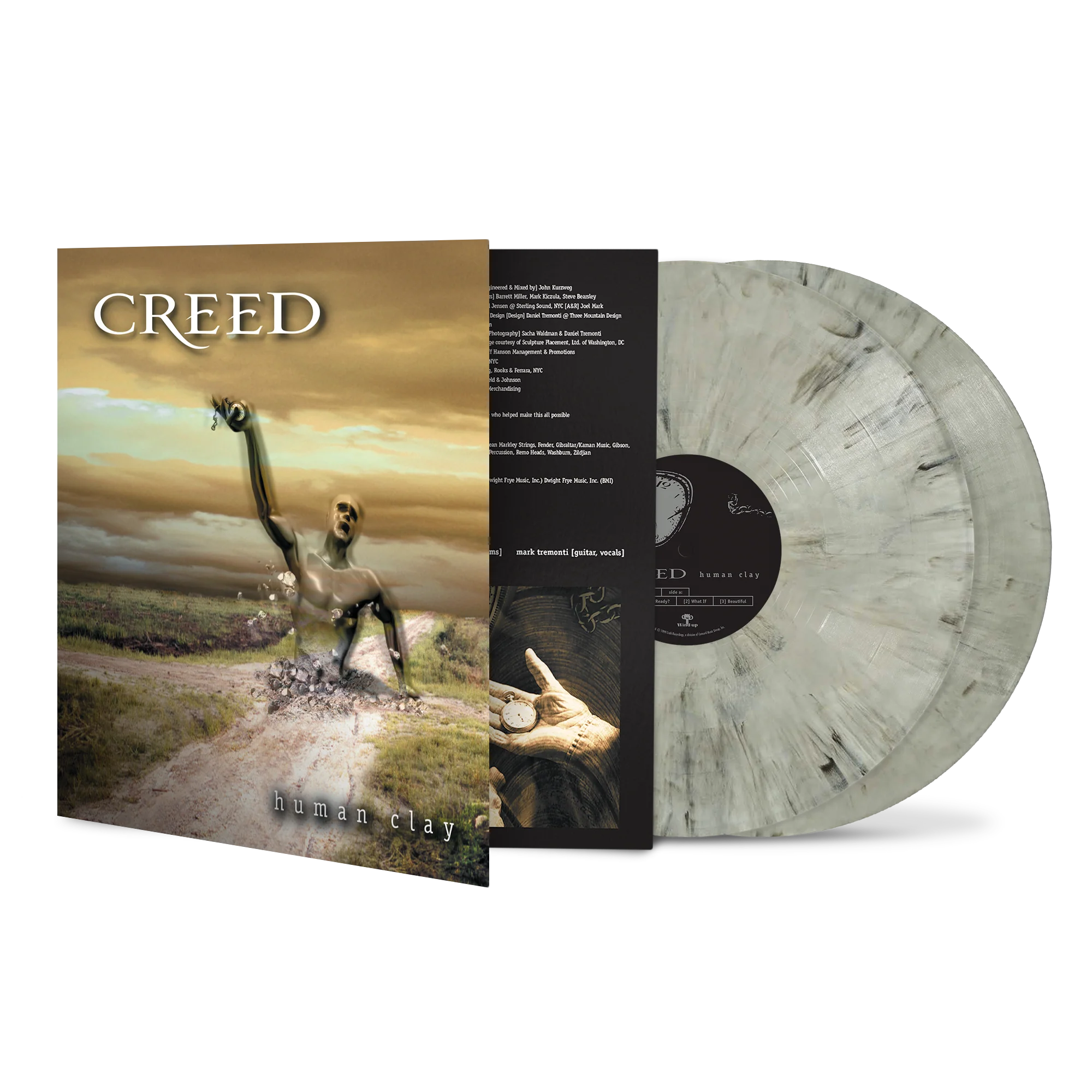 Order Creed - Human Clay (25th Anniversary 2xLP Grey Smoke Vinyl)