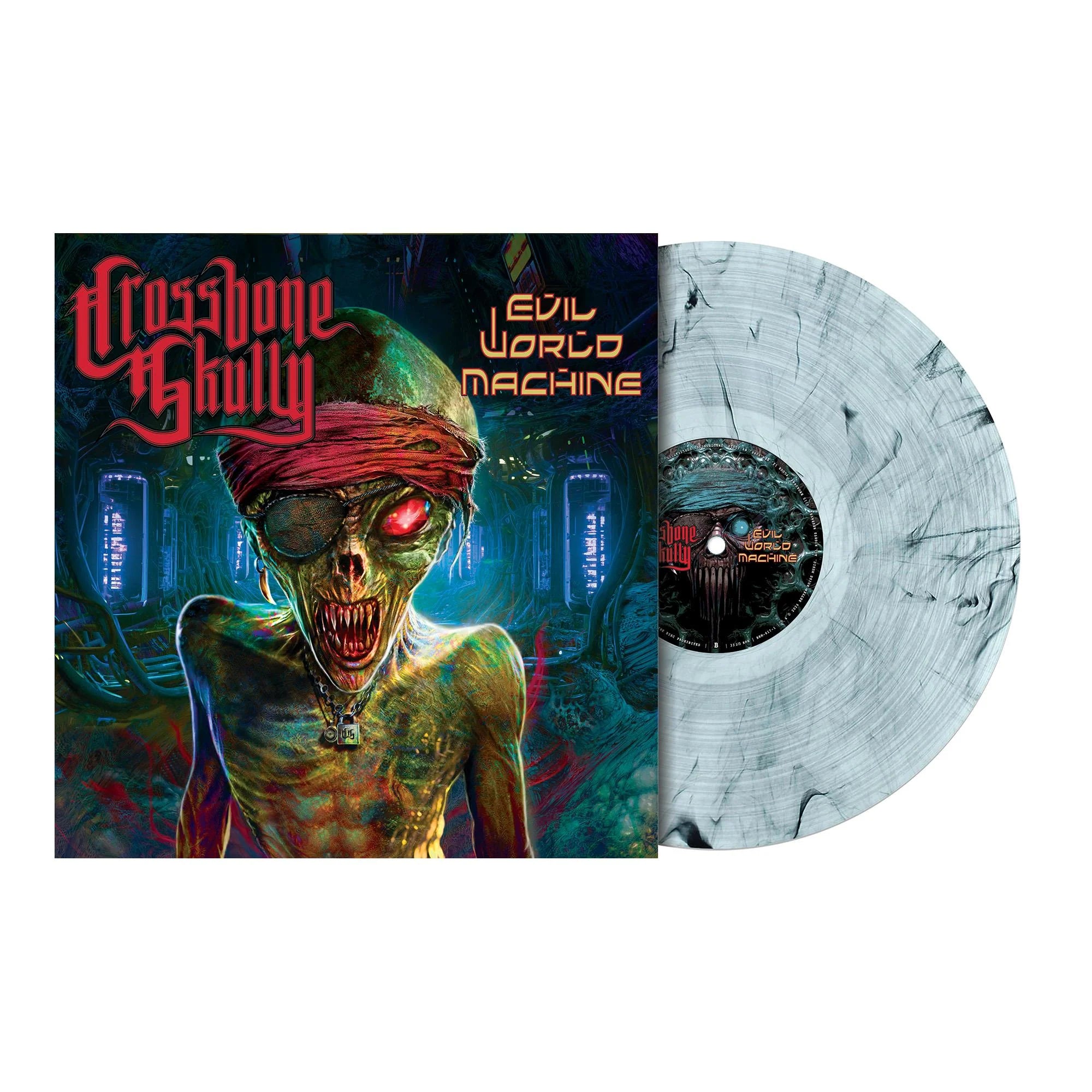 Order Crossbone Skully - Evil World Machine (Black Smoke Vinyl)