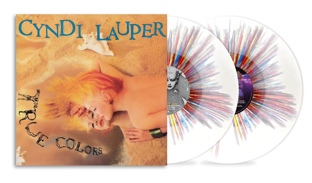 Cyndi Lauper - True Colors (40th Anniversary) [Rainbow Sprinkle Vinyl] [2LP]