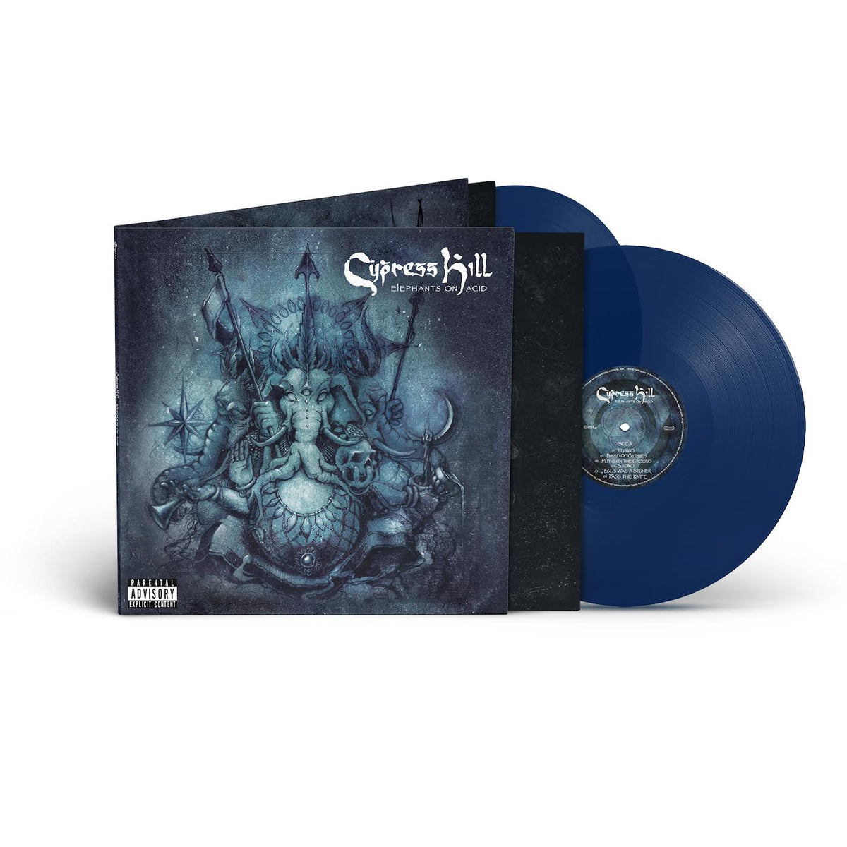 Cypress Hill - Elephants on Acid [Translucent Dark Blue Vinyl] [2LP]