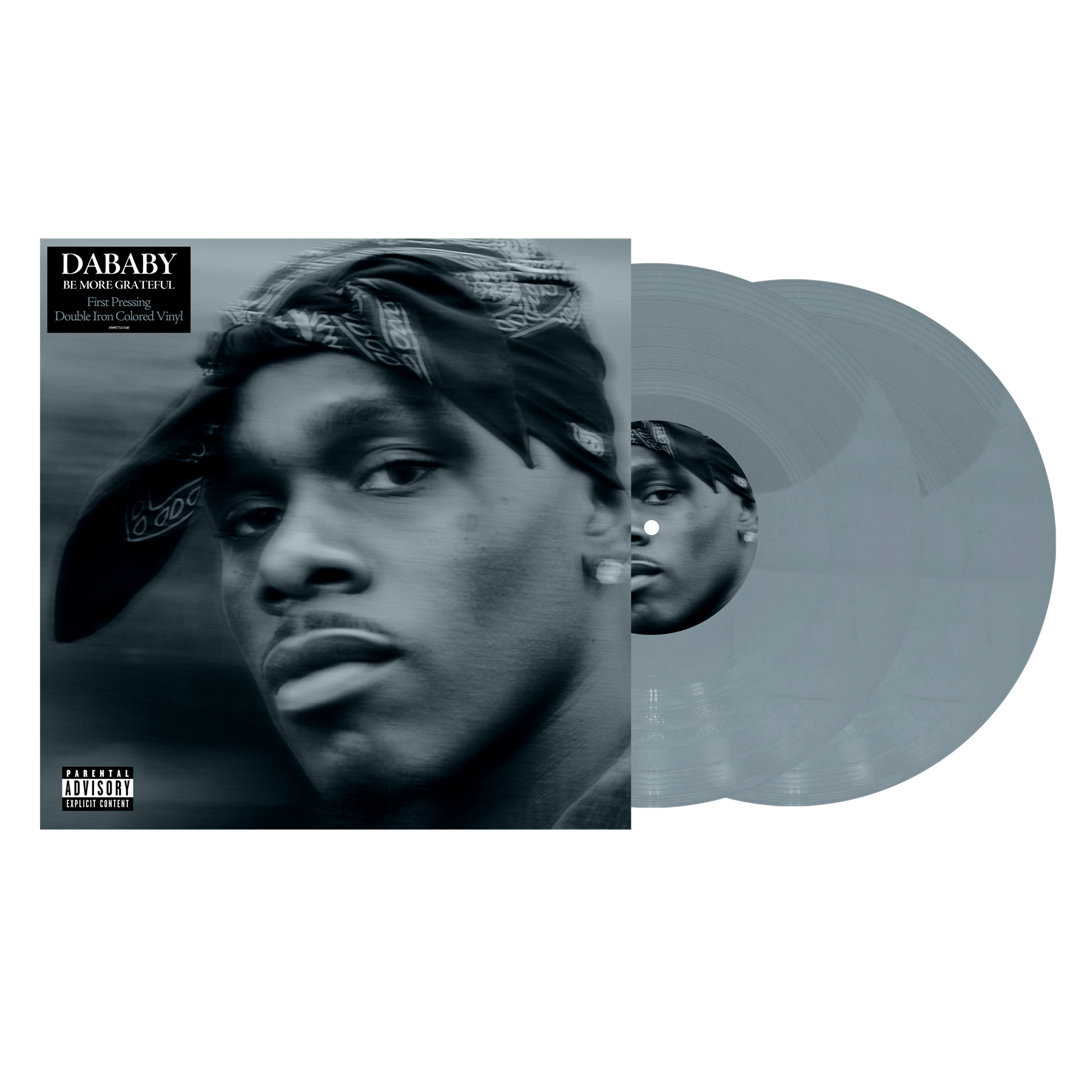 DaBaby - Be More Grateful [Iron Vinyl] [2LP]