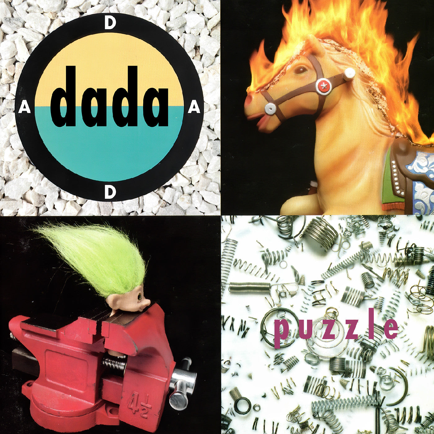 Dada - Puzzle - Remastered, Expanded, [Green & Yellow "Troll Hair" Vinyl]