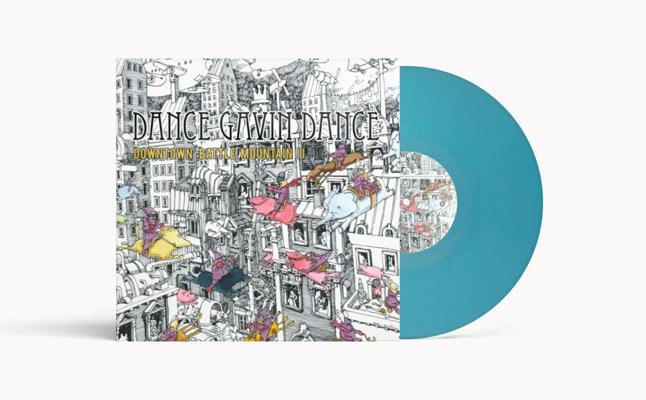Dance Gavin Dance - Downtown Battle Mountain II (15th Anniversary) [Light Blue Glitter LP]