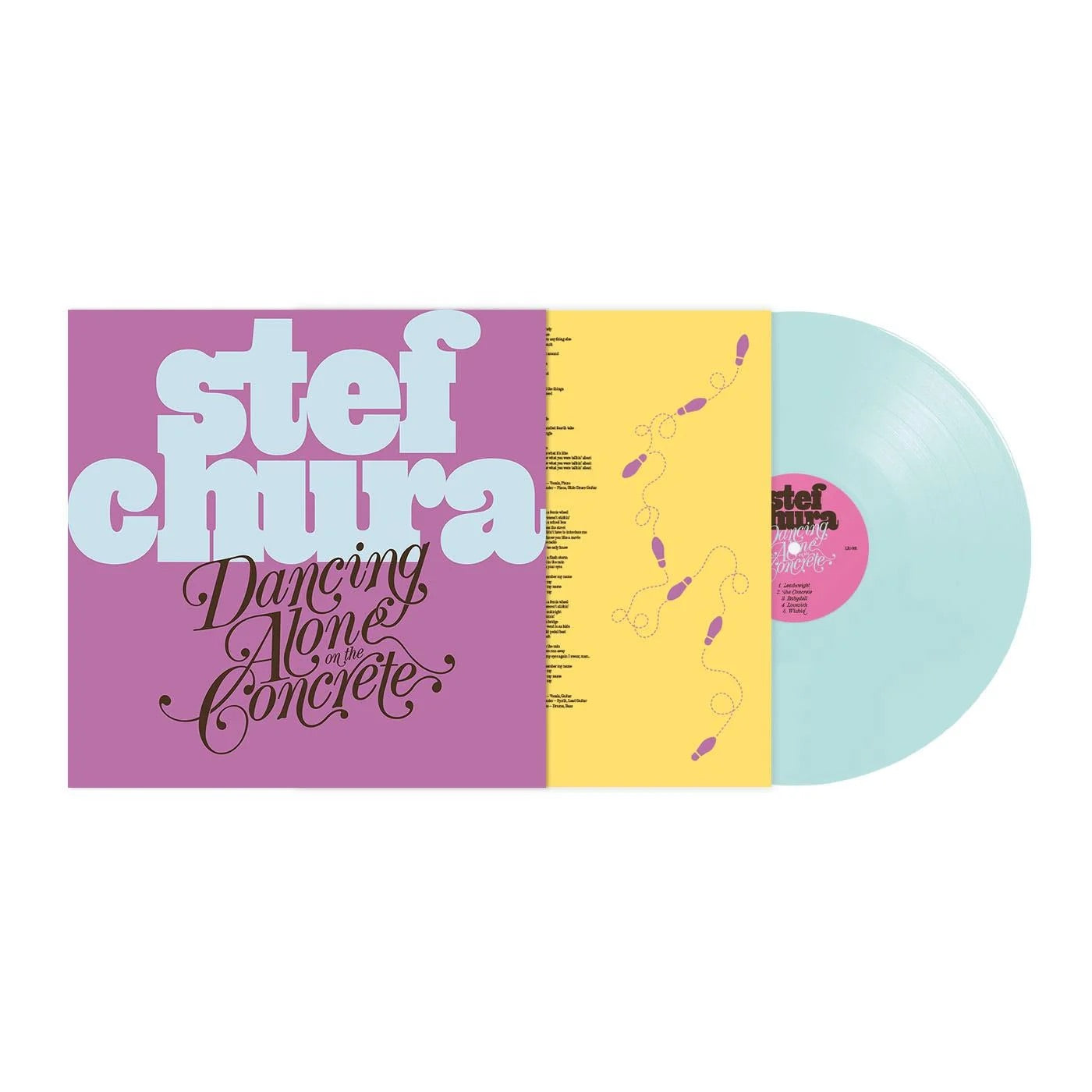 Stef Chura - Dancing Alone On The Concrete [Light Blue "Babydoll" Vinyl]