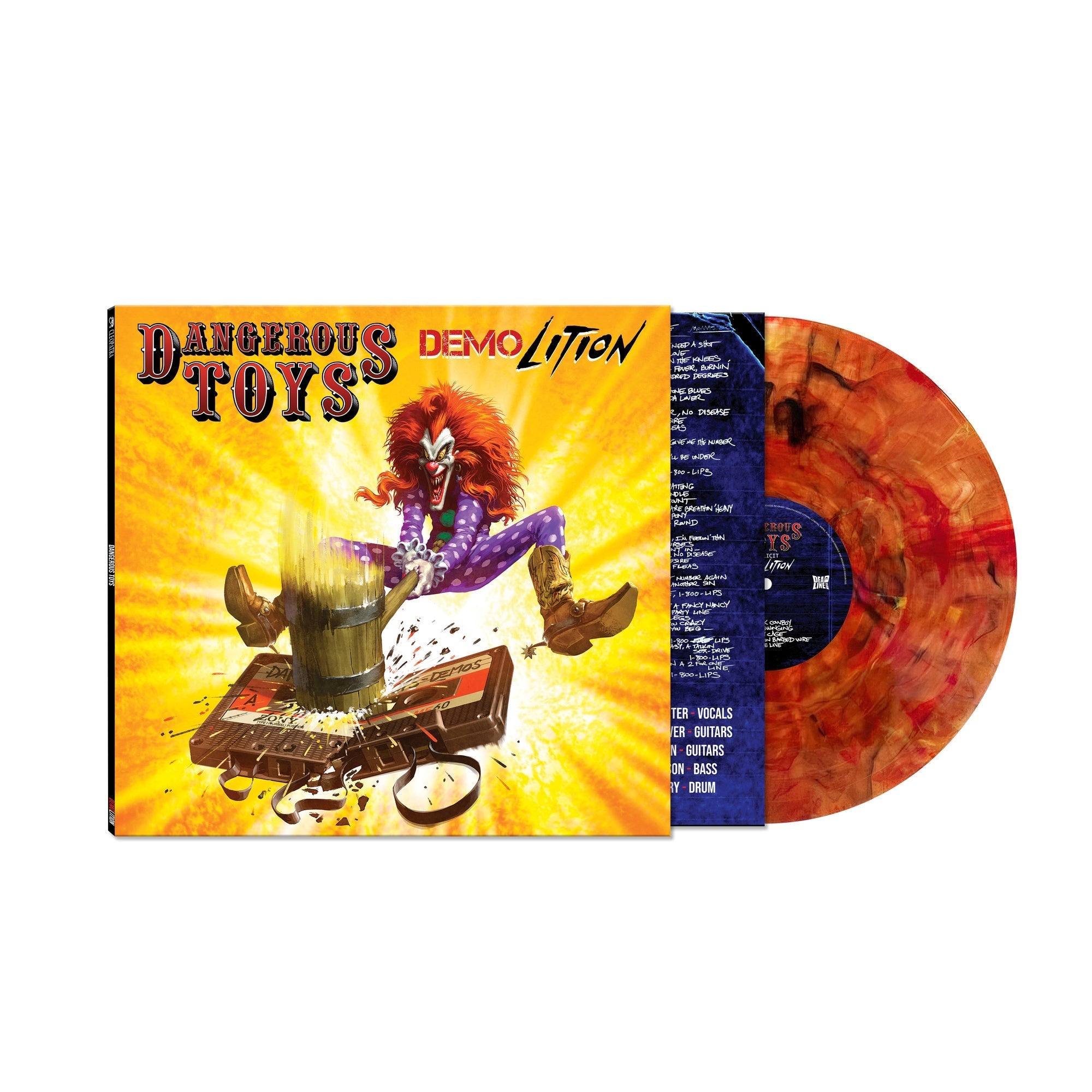 Dangerous Toys - Demolition [Limited Edition Orange Marble/Swirl Vinyl]