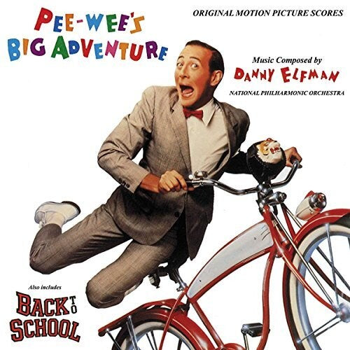 Order Danny Elfman - Pee-Wee's Big Adventure / Back to School (Original Motion Picture Scores) (Red Vinyl)