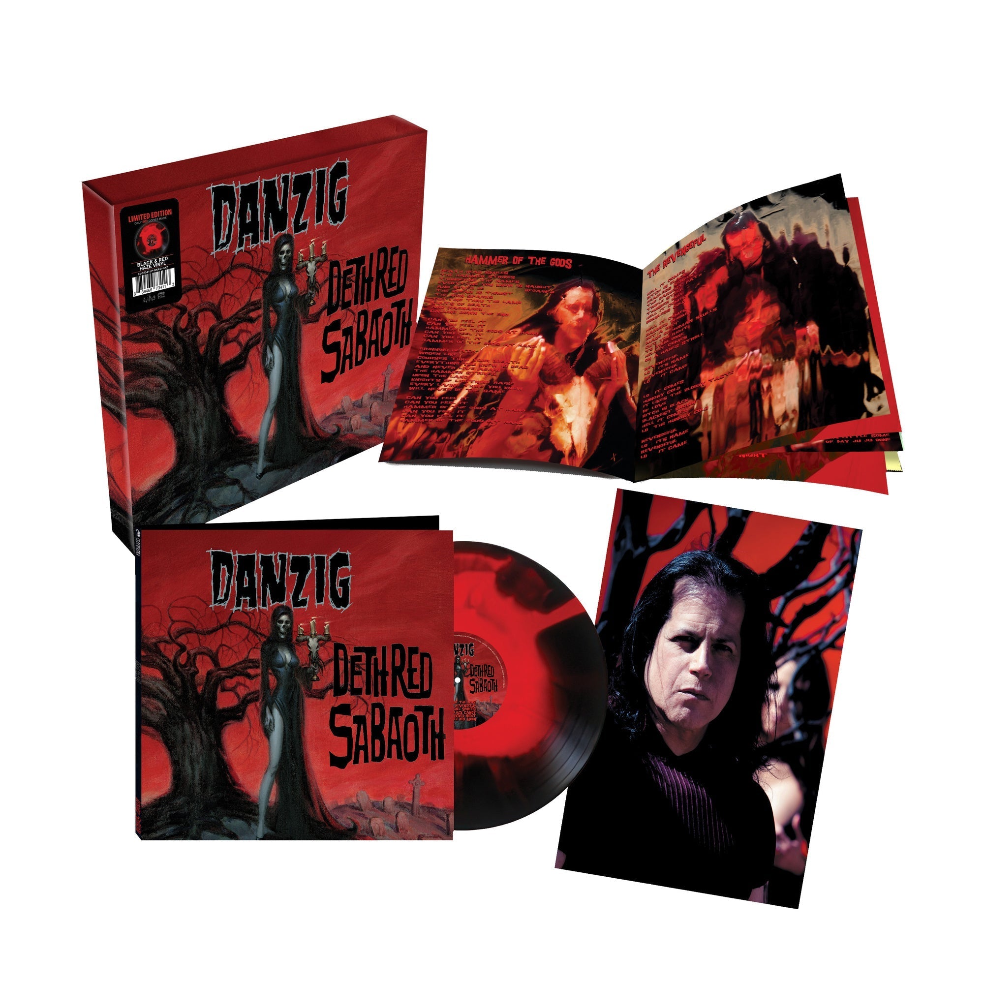 Danzig - Deth Red Sabaoth (Limited Edition Box Edition) [Black/Red/Yellow Haze/Splatter Vinyl]
