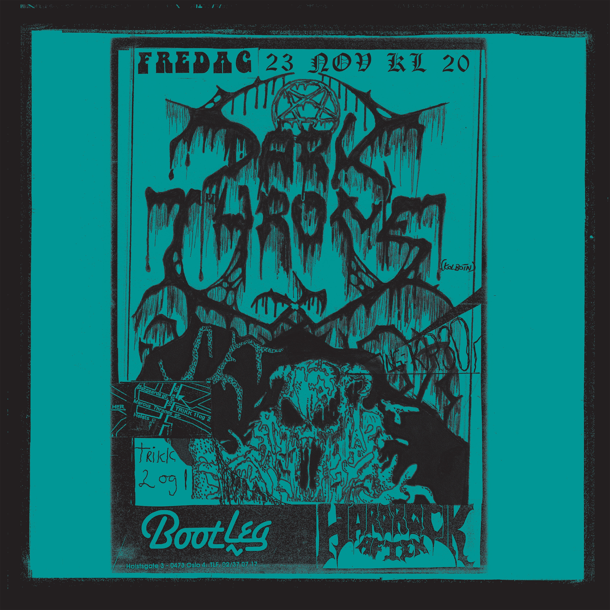 Darkthrone - As Wolver Among Sheep - Live In Oslo '90 (Rsd2026) [Petrol Coloured Vinyl]