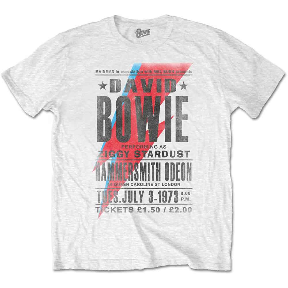 David Bowie - Hammersmith Odeon White