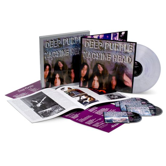 Order Deep Purple - Machine Head (50th Anniversary Deluxe Box, LP, 3xCD + Blu-ray)