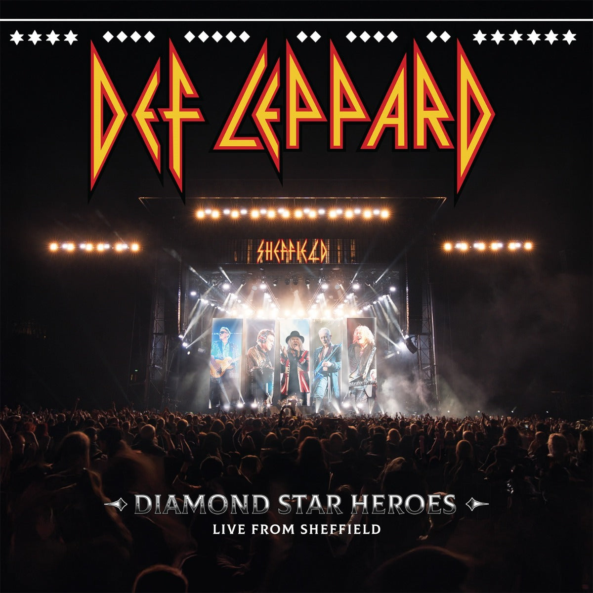 Def Leppard - Diamond Star Heroes: Live From Sheffield [180G Multicolor Splatter 2LP] [Half-Speed]