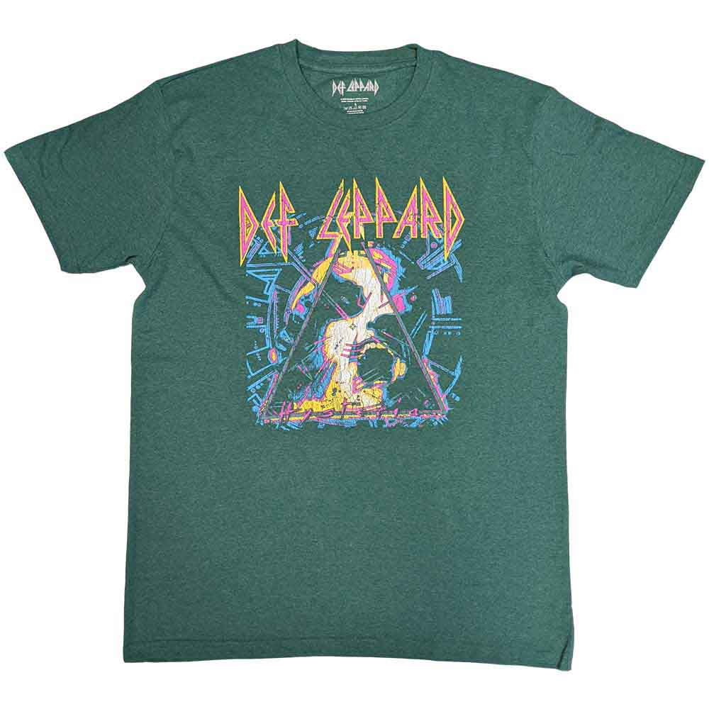 Def Leppard - Hysteria Album Art Green