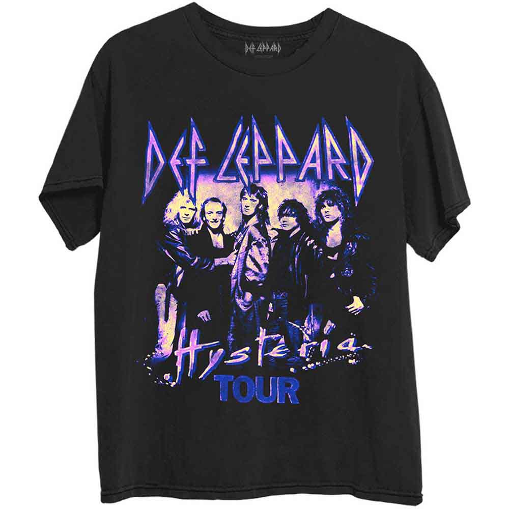 Def Leppard - Hysteria Tour Black