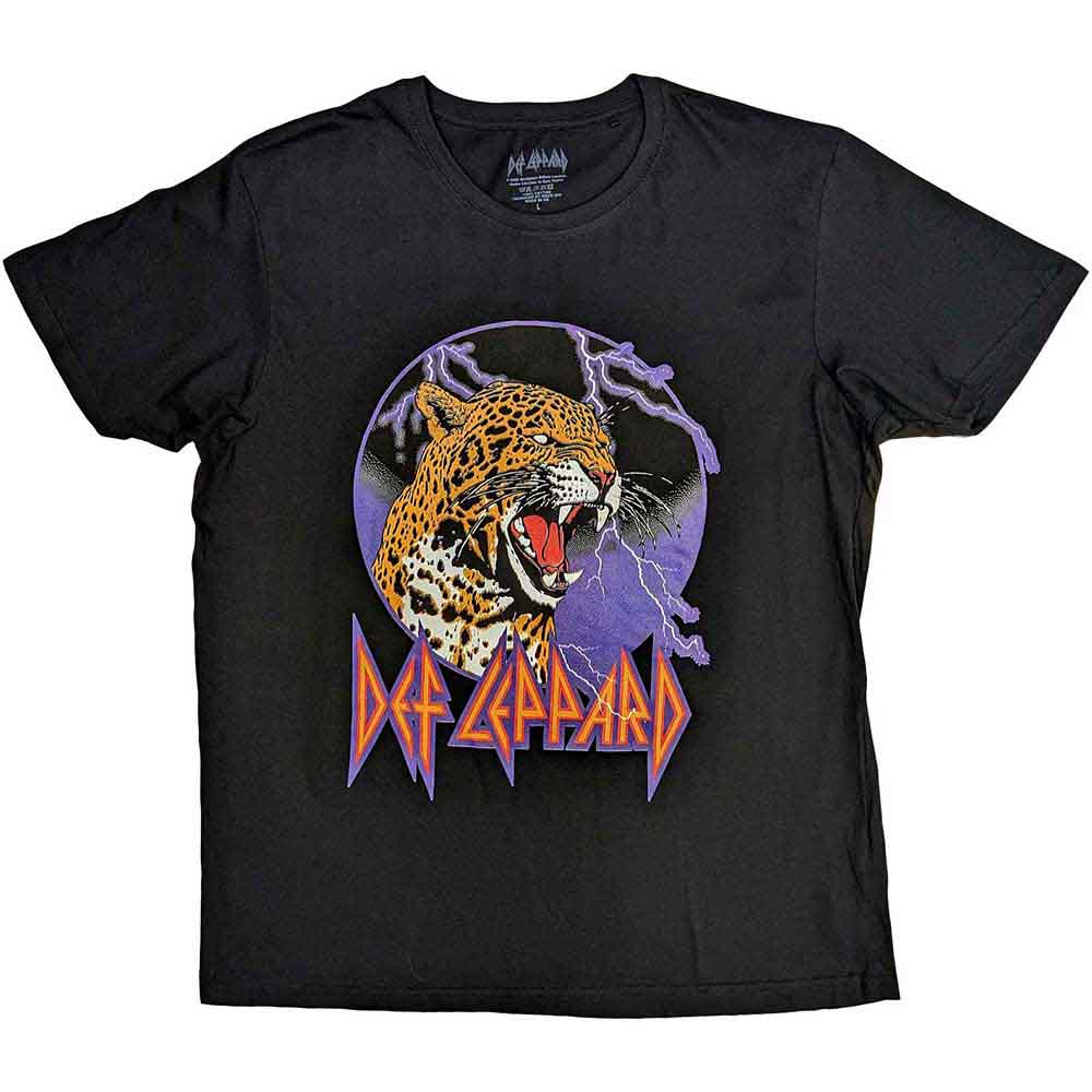 Def Leppard - Lightning Leopard Black