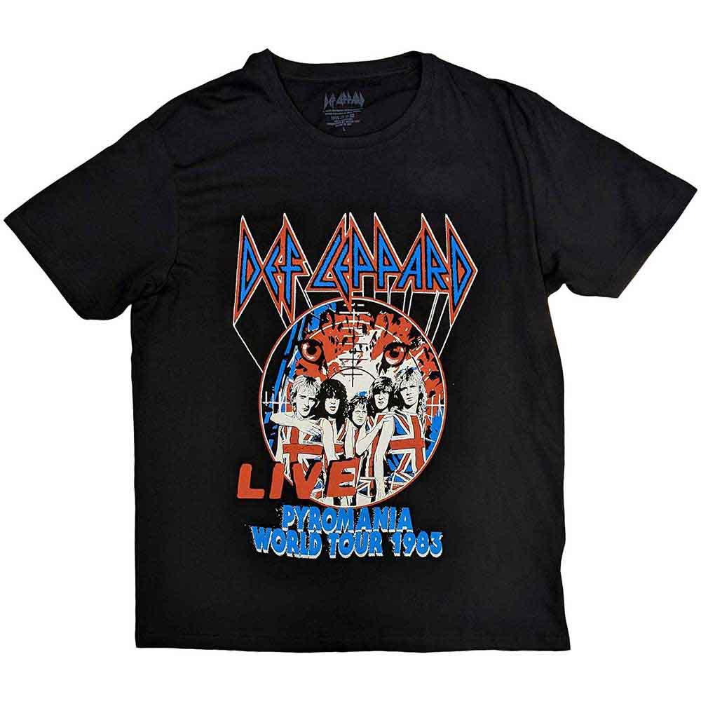 Def Leppard - Pyro World Tour Black