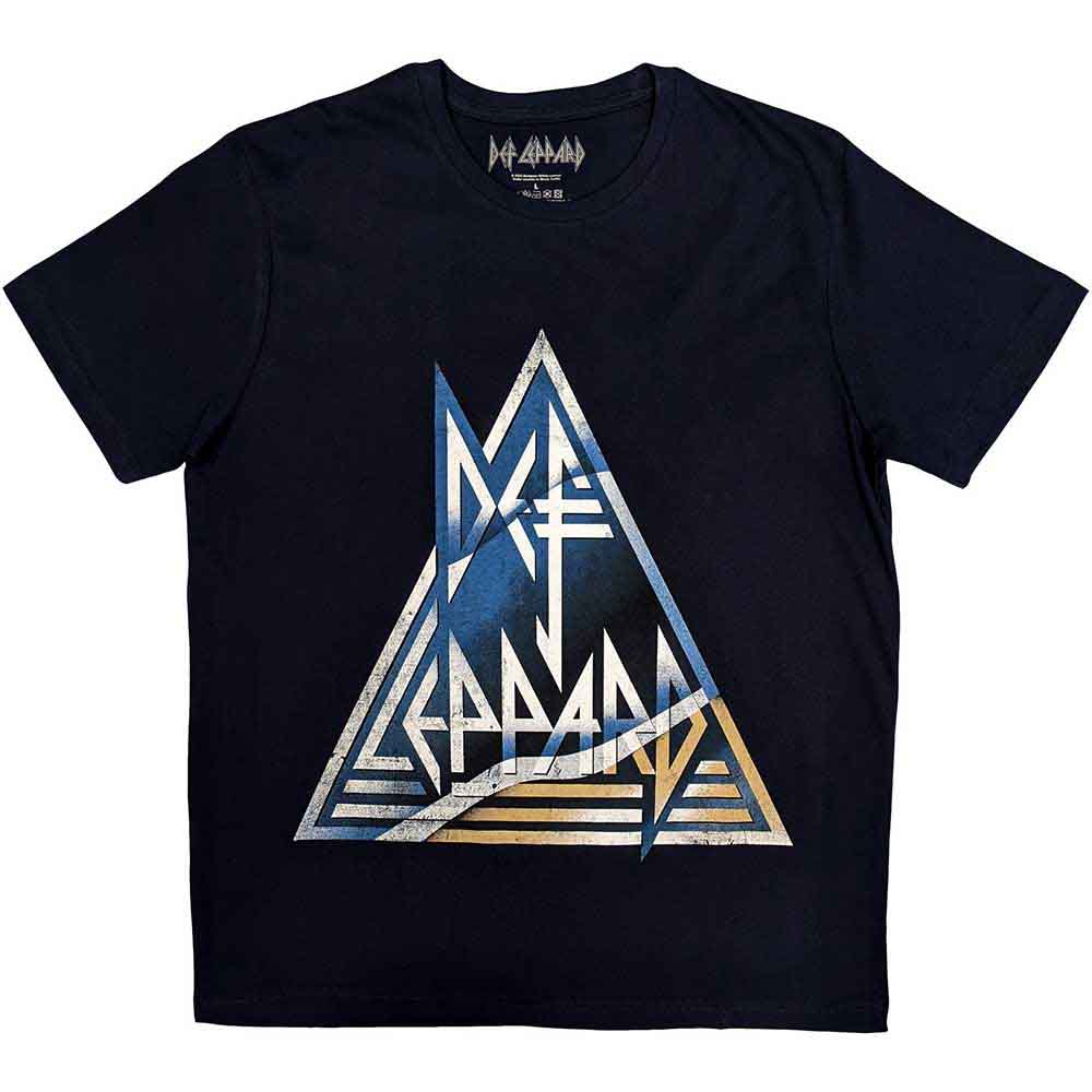 Def Leppard - Triangle Logo Blue