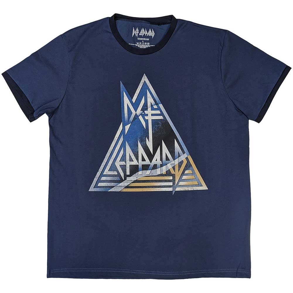 Def Leppard - Triangle Logo Blue