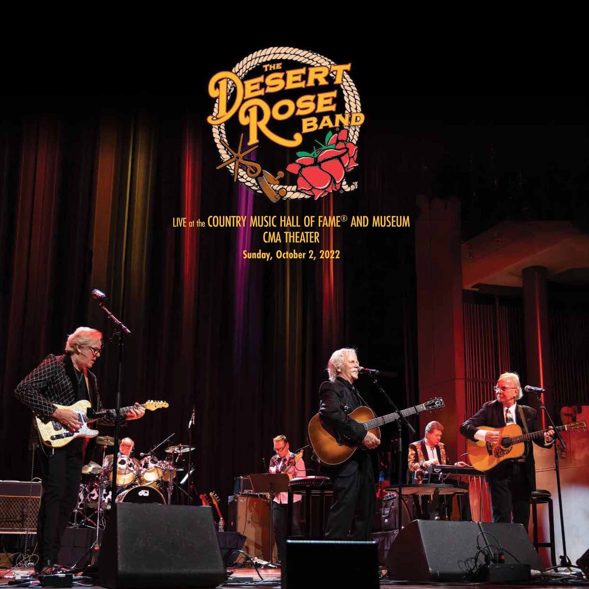 Desert Rose Band - Live At The Country Music Hall Of Fame And Museum 10-2-22 (Limited Edition) [Cobalt Blue Vinyl] [2LP]