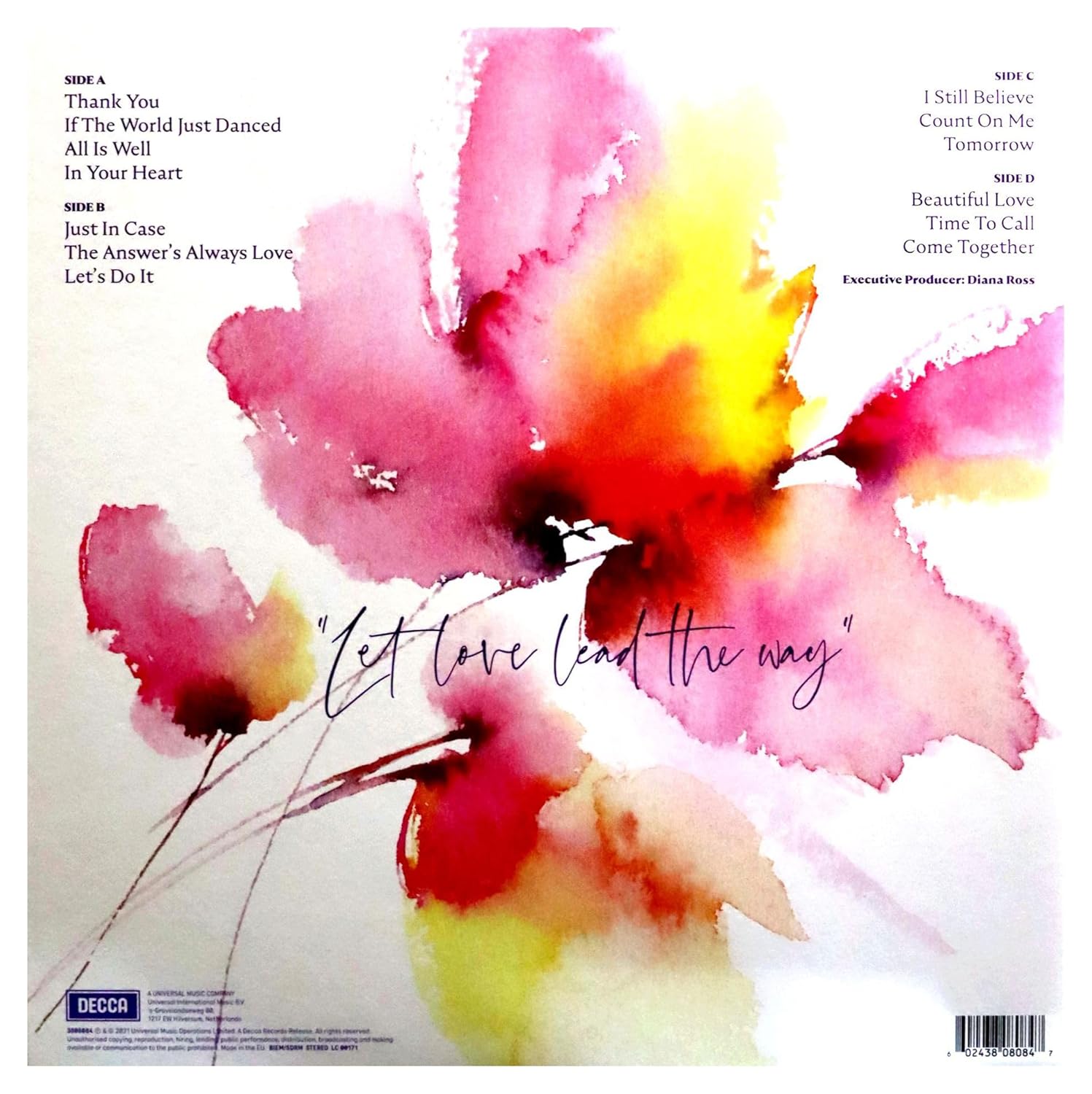 Diana Ross - Thank You (Limited Edition, Marbled Rosa Colored Vinyl) (2 Lp's)