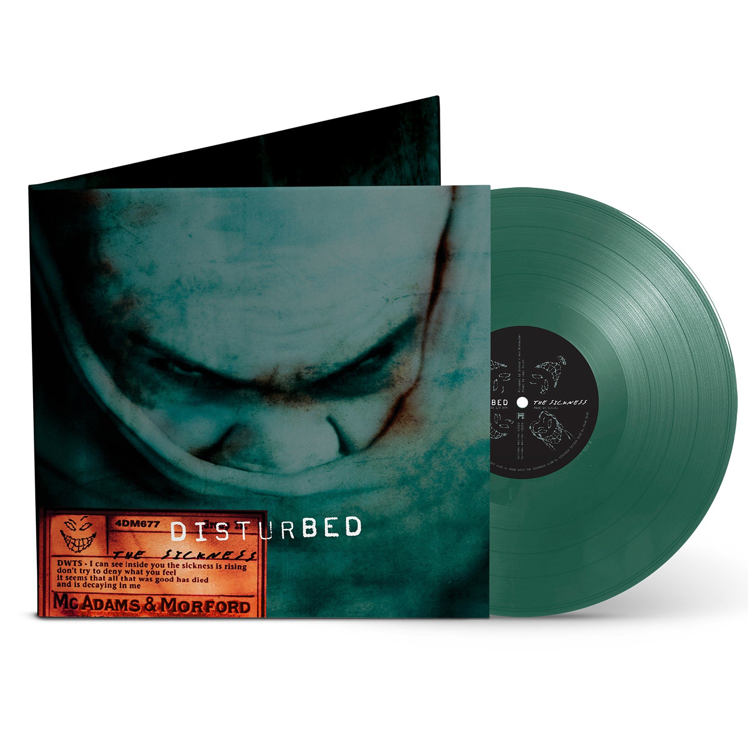 Order Disturbed - The Sickness (25th Anniversary Edition Green Vinyl)