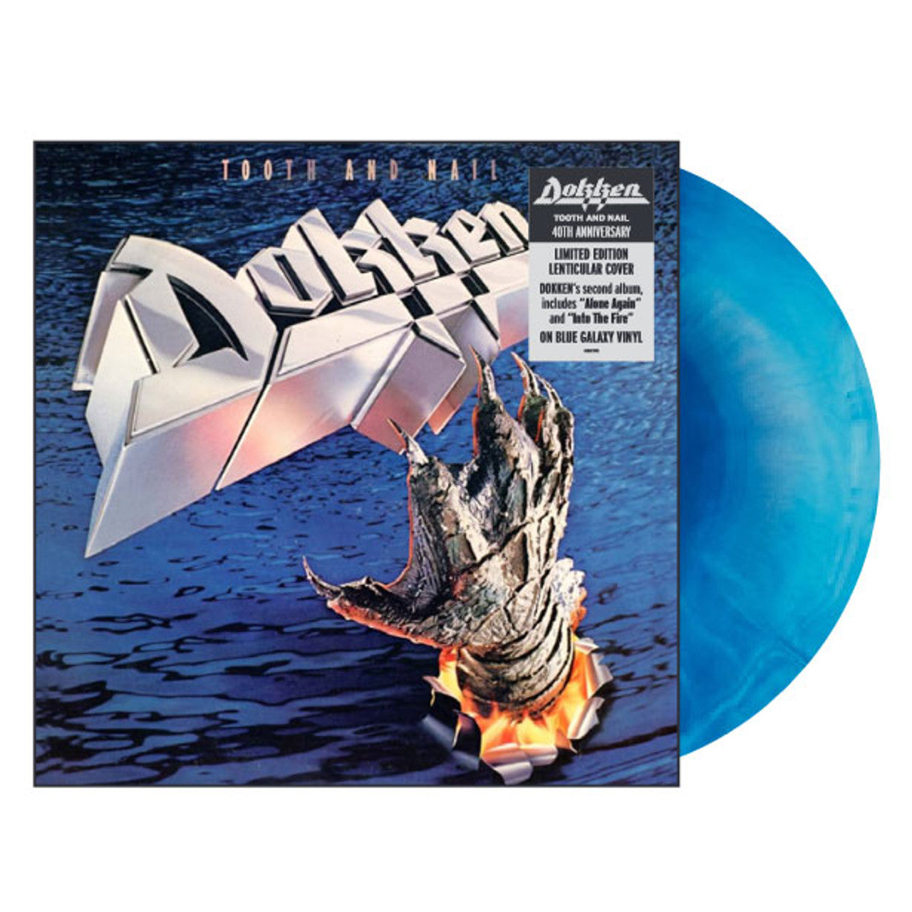 Order Dokken - Tooth and Nail (40th Anniversary) (Opaque Blue Galaxy Vinyl)