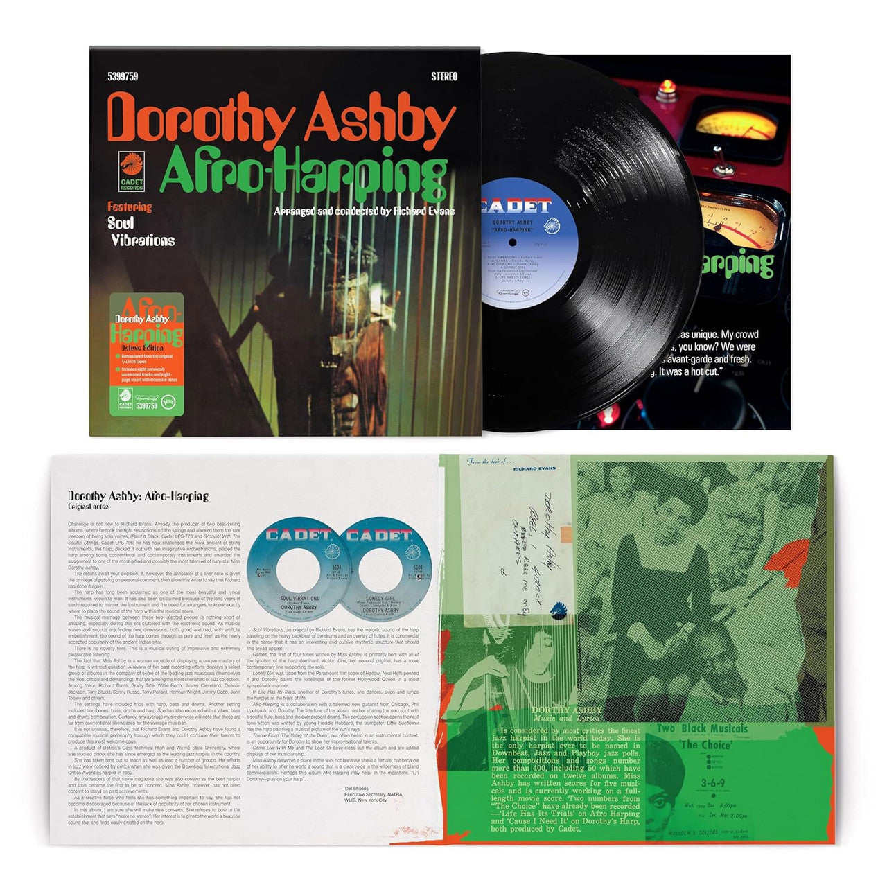 Order Dorothy Ashby - Afro-Harping (Deluxe Edition 2XLP Vinyl)