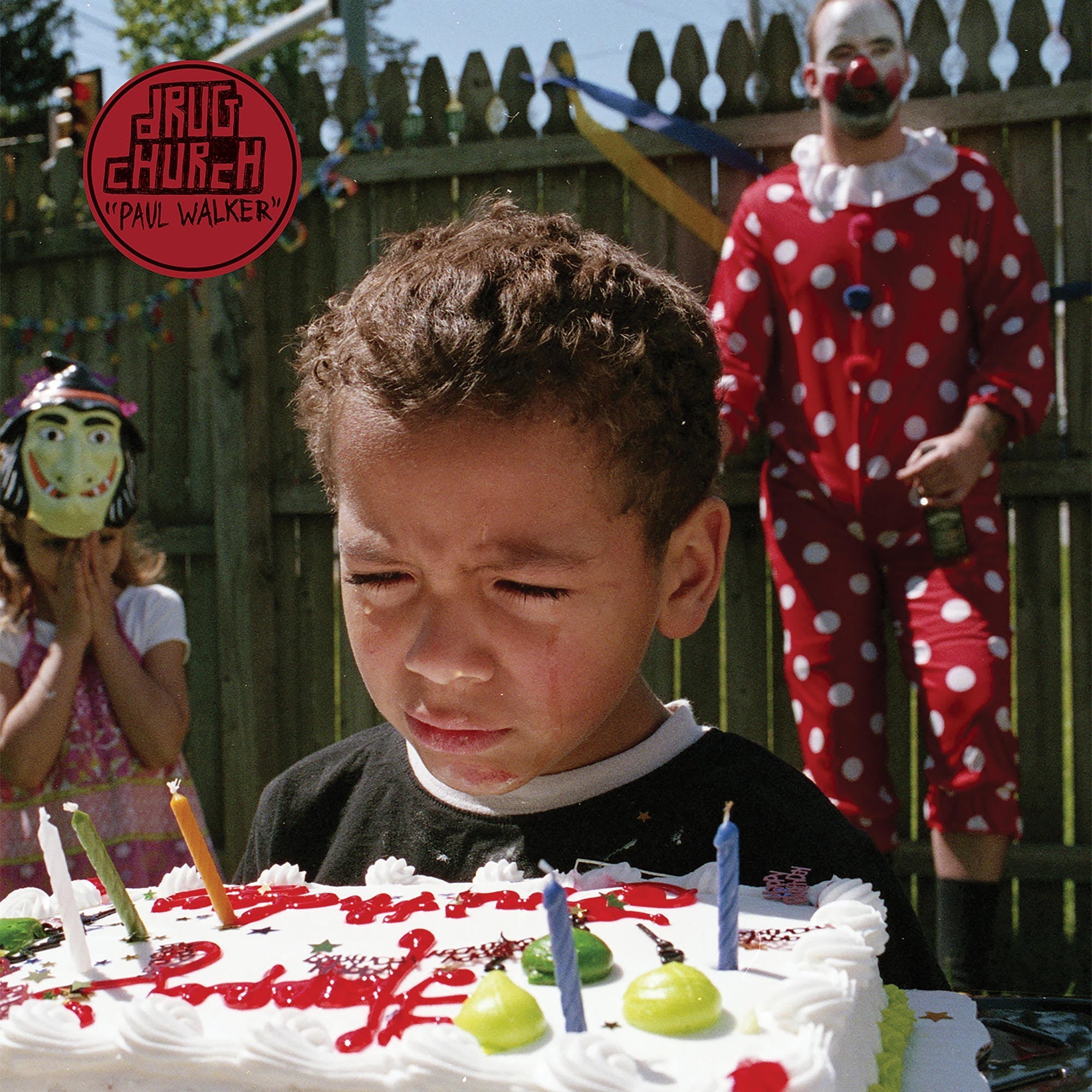 Drug Church - Paul Walker (Indie Exclusive) [Milky Clear/Red Quad W/ White Splatter]