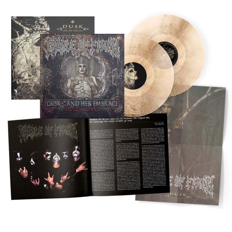Cradle Of Filth - Dusk And Her Embrace (The Original Sin) [Galaxy Clear/Black Transparent] [2LP]