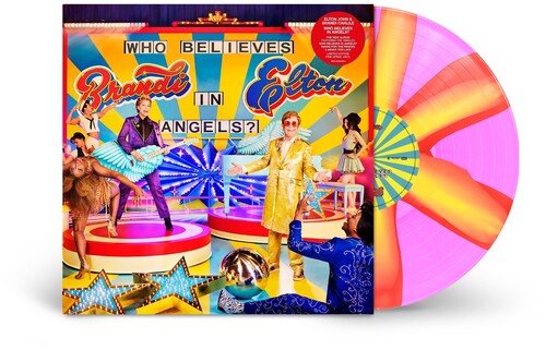 Order Elton John & Brandi Carlile - Who Believes in Angels? (Indie Exclusive Pink Spiral Vinyl)