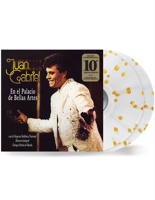 Juan Gabriel - En El Palacio De Bellas Artes (Edición Aniversario) [Translucent Vinyl With Gold Spots] [2LP]
