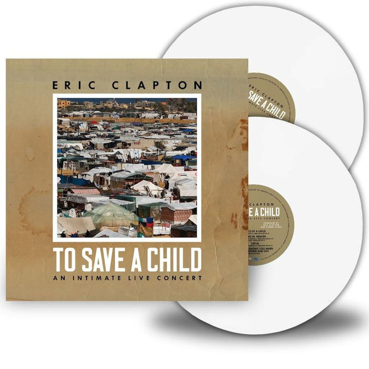 Order Eric Clapton - To Save A Child: An Intimate Live Concert (2xLP White Vinyl)