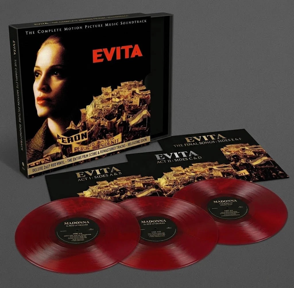 Madonna - Evita: The Complete Motion Picture Soundtrack [Red/Clear Vinyl] [3LP]