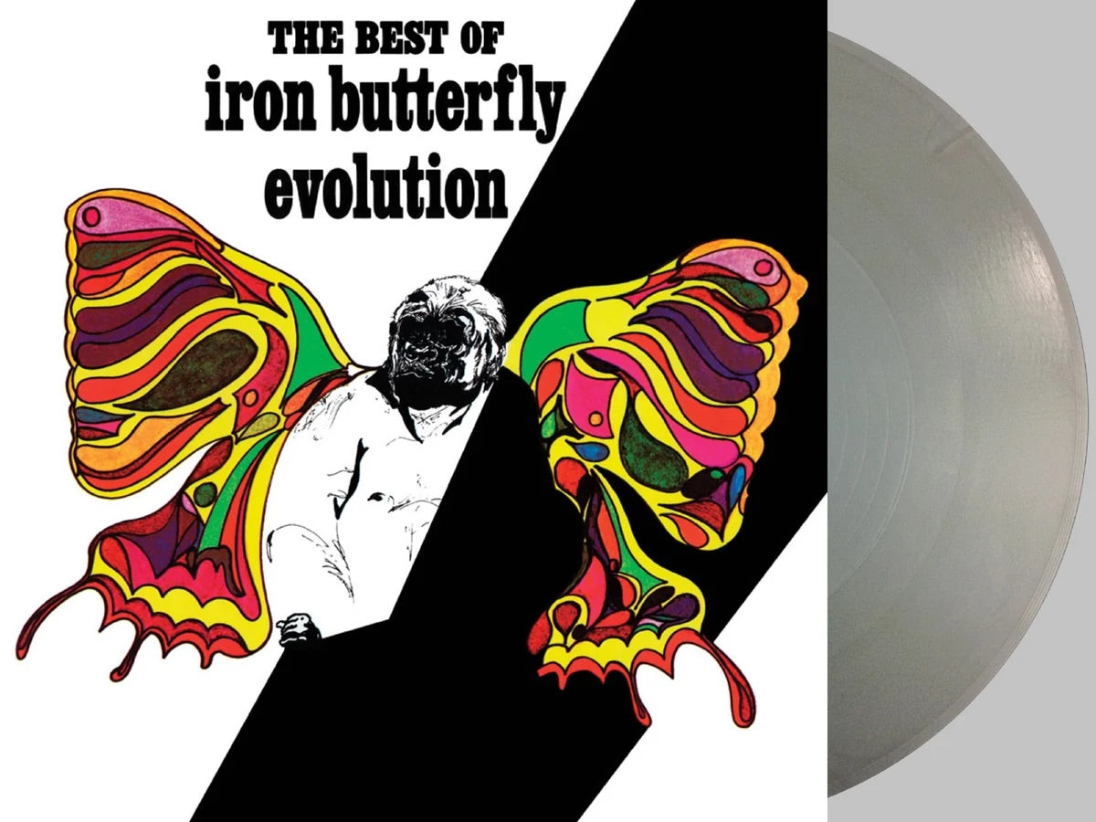 Iron Butterfly - Evolution - The Best Of Iron Butterfly (Limited Edition) [180 Gram Silver Metallic Vinyl]