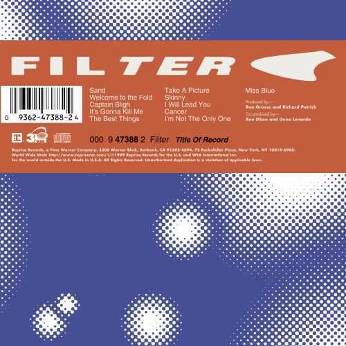 Order Filter - Title Of Record (2xLP Vinyl)