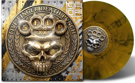 Five Finger Death Punch - Legacy [Explicit Content] (Indie Exclusive, Limited Edition, 140 Gram "Amber Wave" Colored Vinyl)
