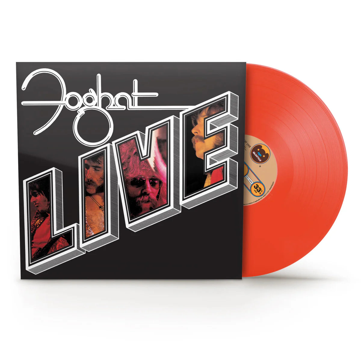 Foghat - Foghat Live (ROCKTOBER 2024 Exclusive Translucent Orange Vinyl)