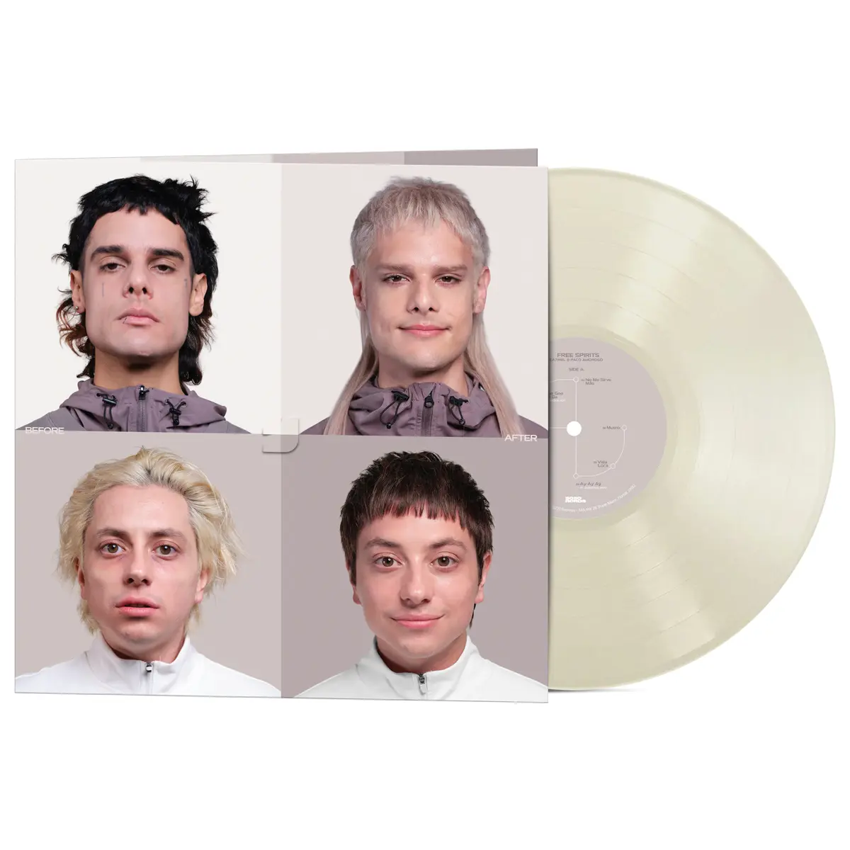 Ca7Riel & Paco Amoroso - Free Spirits [Milky Clear Vinyl]