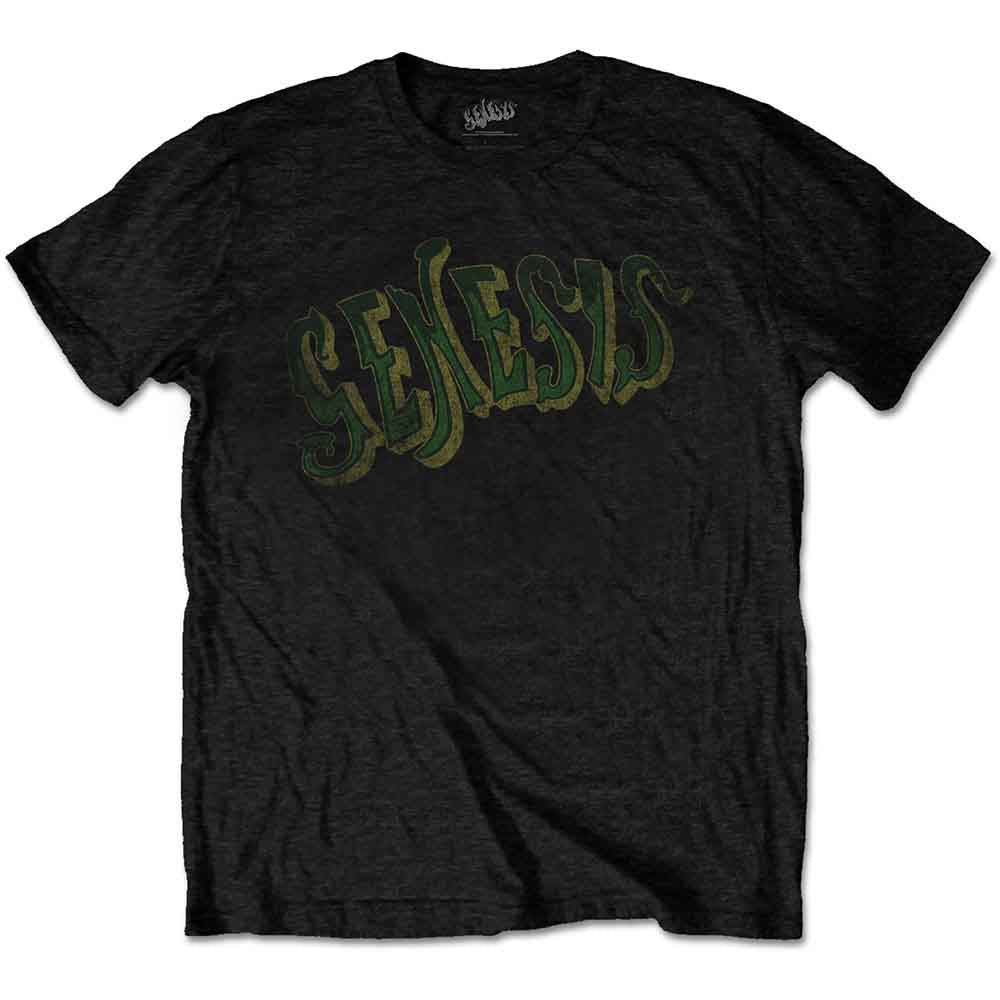 Genesis - Vintage Logo - Green Black