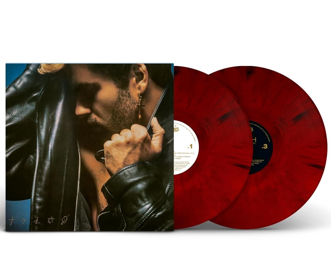 George Michael - Faith (Limited Edition, Red & Black Marbled Colored Vinyl) (2 LP)