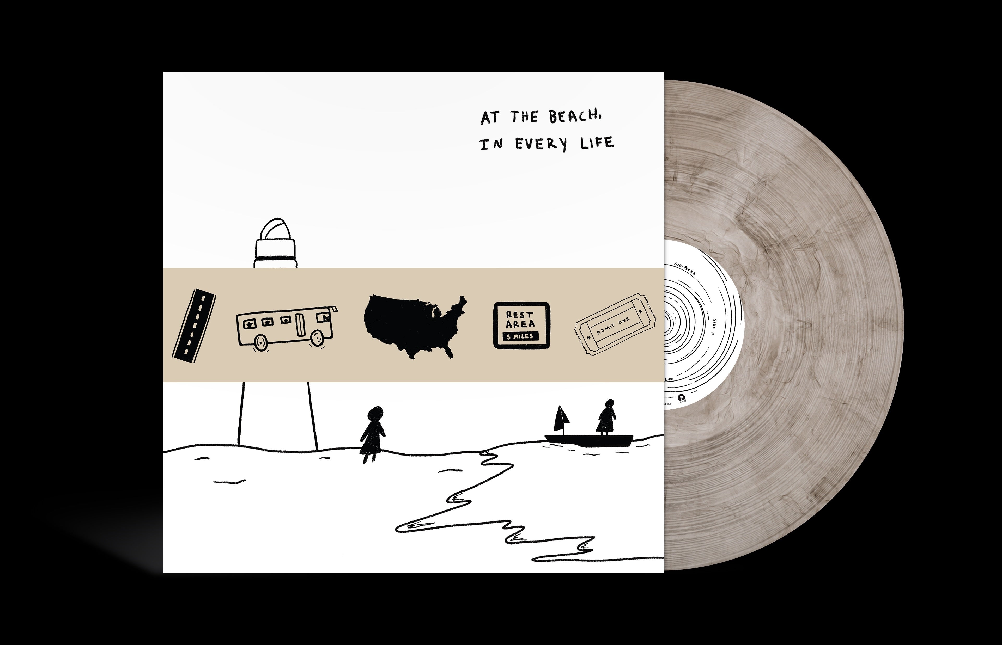 Gigi Perez - At The Beach, In Every Life (Indie Exclusive) [Smoke Metallic LP]