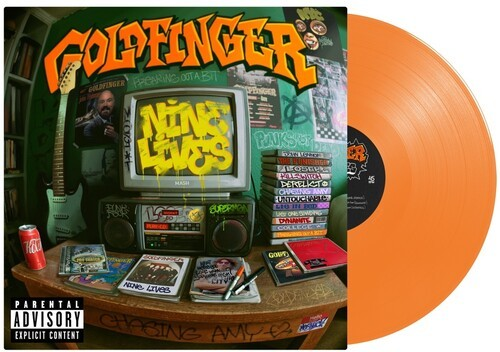 Goldfinger - Nine Lives [Explicit Content] (Indie Exclusive, Transparent Orange Colored Vinyl)