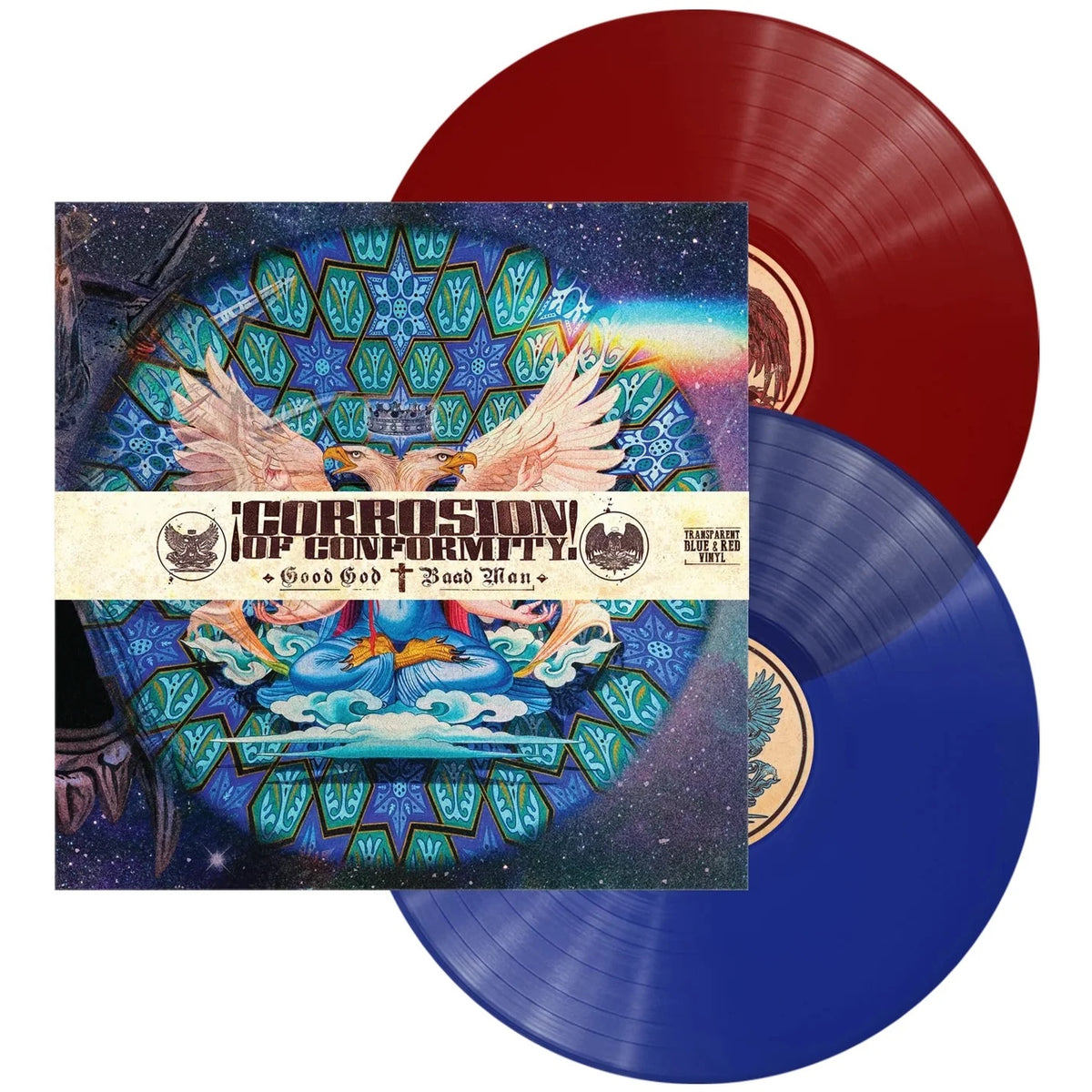Corrosion Of Conformity - Good God / Baad Man (Gatefold + Obi) [1 Transparent Blue And 1 Transparent Red Vinyl] [2LP]