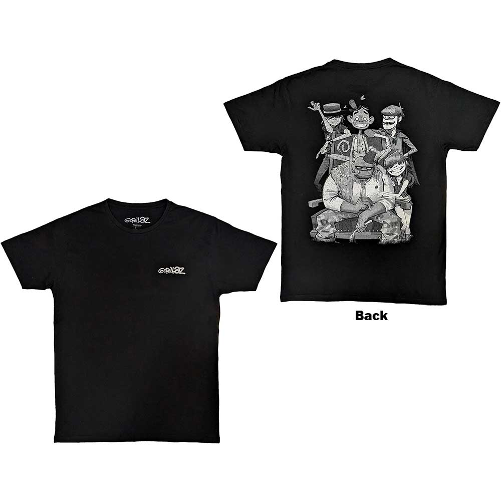 Gorillaz - Pocket Spray - George Group Black