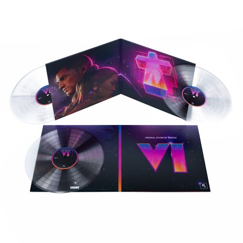 Justice - Grand Theft Auto VI: Original Score by Justice (Limited, Indie Exclusive) [Crystal Clear Vinyl] [3LP]