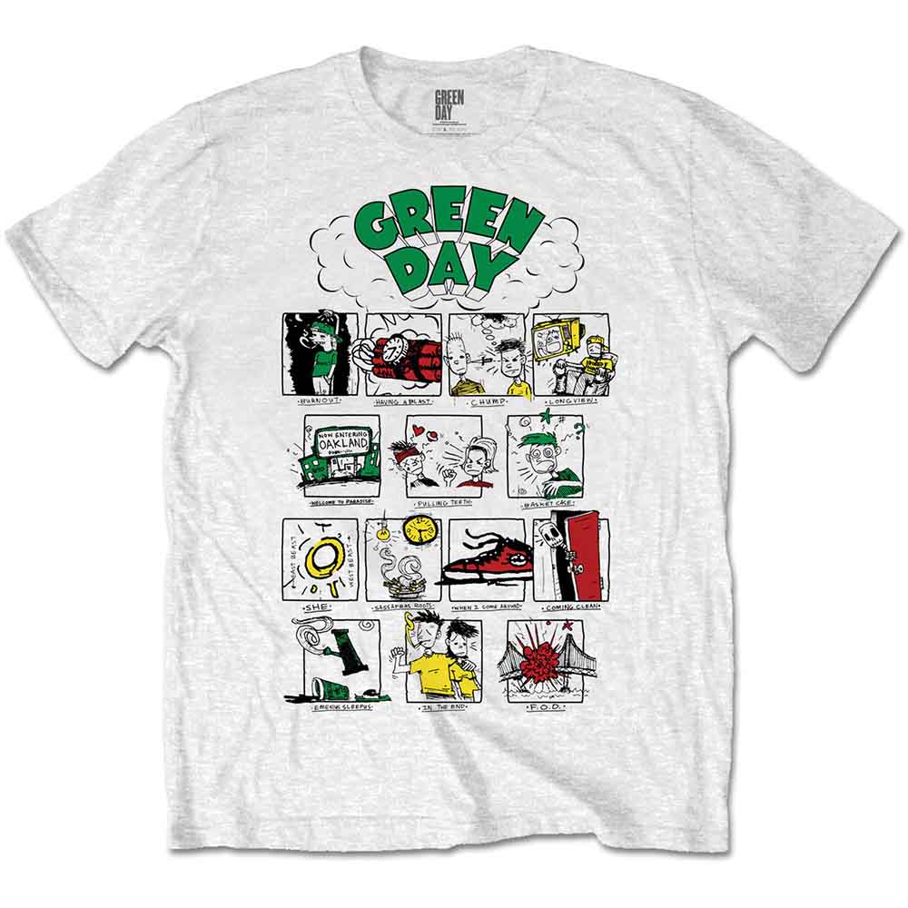 Green Day - Dookie RRHOF White