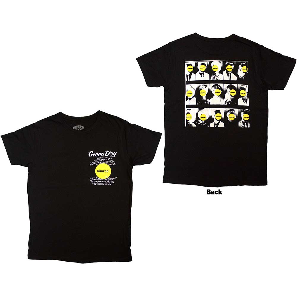 Green Day - Nimrod Pocket Mugshots Black