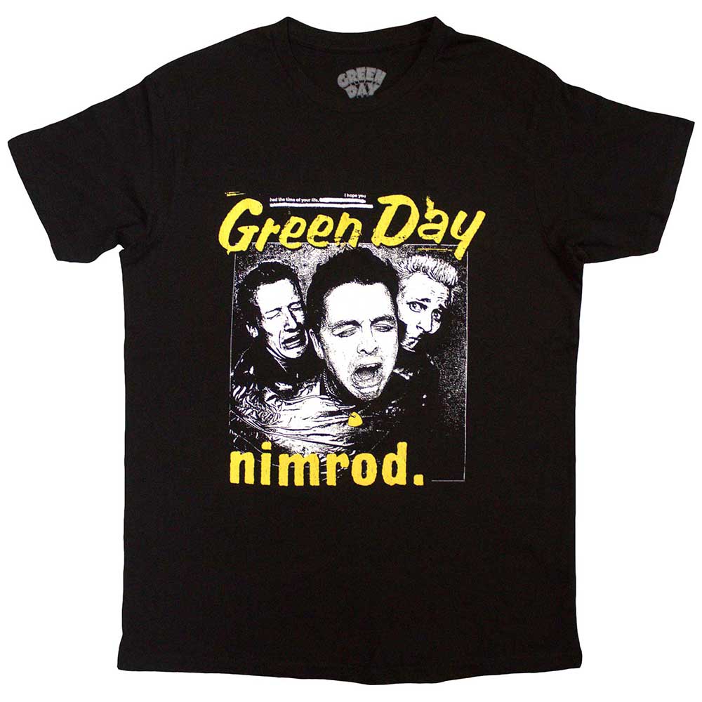 Green Day - Yellow Pick -Nimrod Black